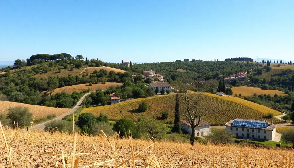 Agrivoltaico in Maremma: la mappa dei progetti tra Massa Marittima, Ribolla e Roccastrada