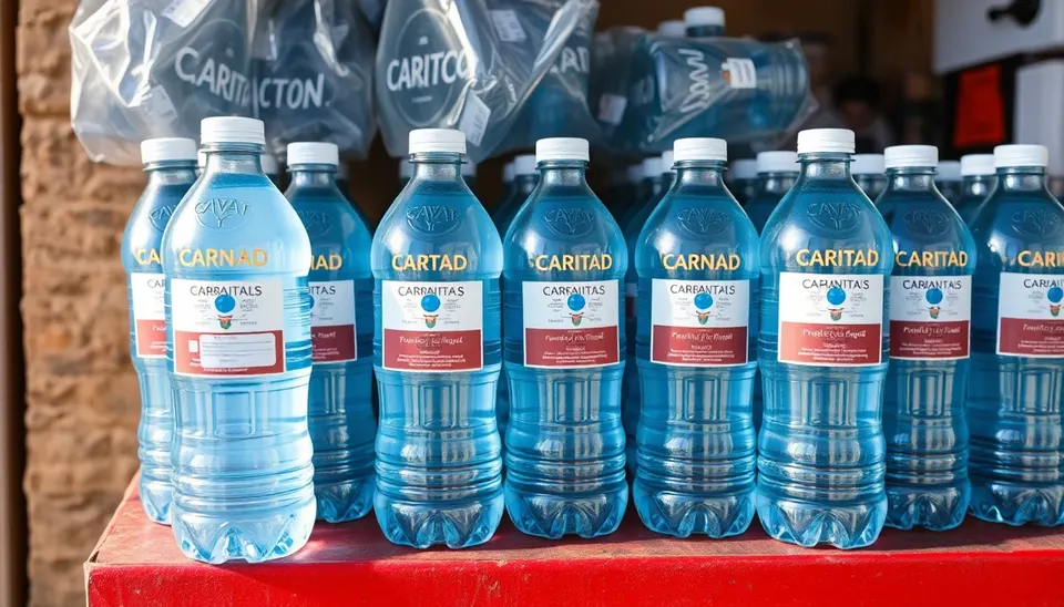 Grosseto, Conad dona duemila bottigliette d'acqua alla Caritas per i senza fissa dimora