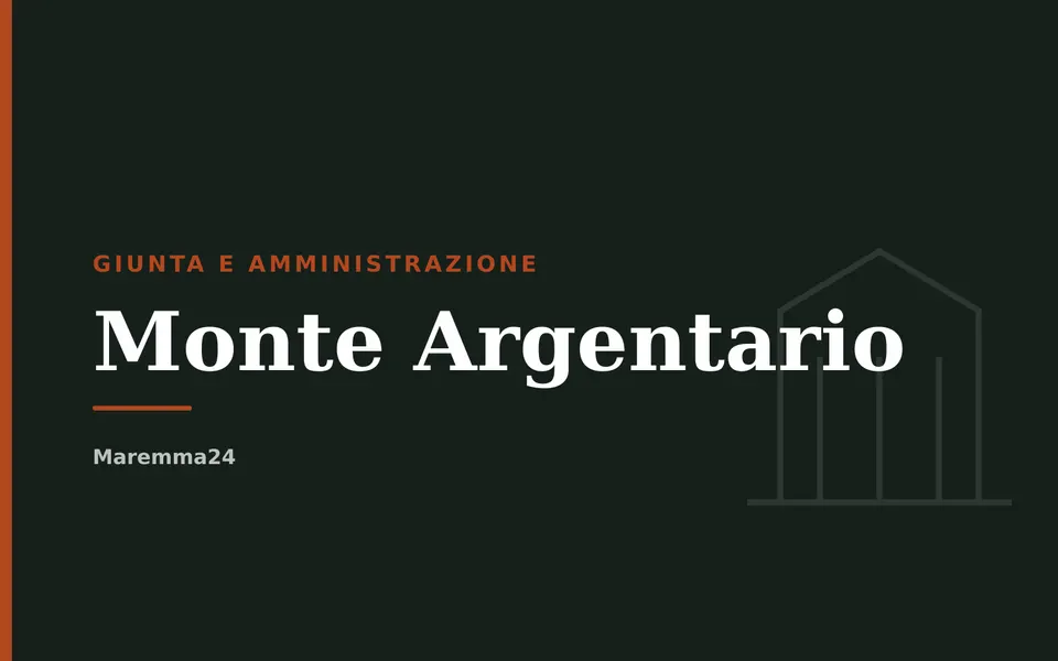 Monte Argentario: Giunta e amministrazione
