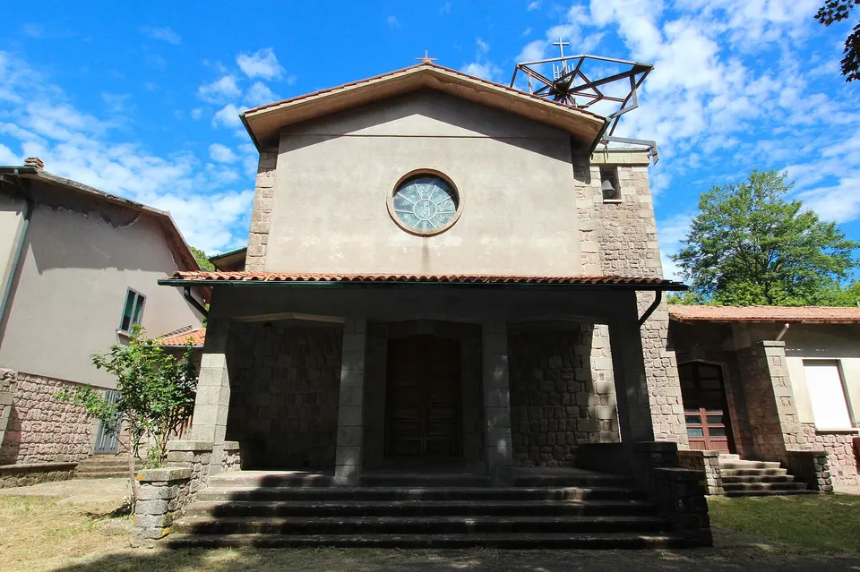 Church Nostra Signora del Sacro Cuore, Bagnore, Santa Fiora, Province of Grosseto, Tuscany, Italy
