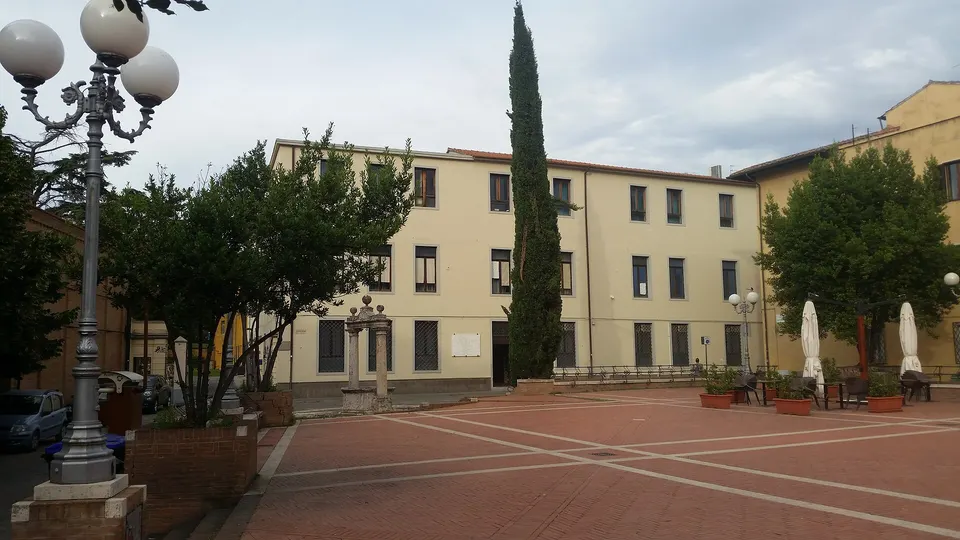 Former Misericordia hospital, now University, in Grosseto, Tuscany
