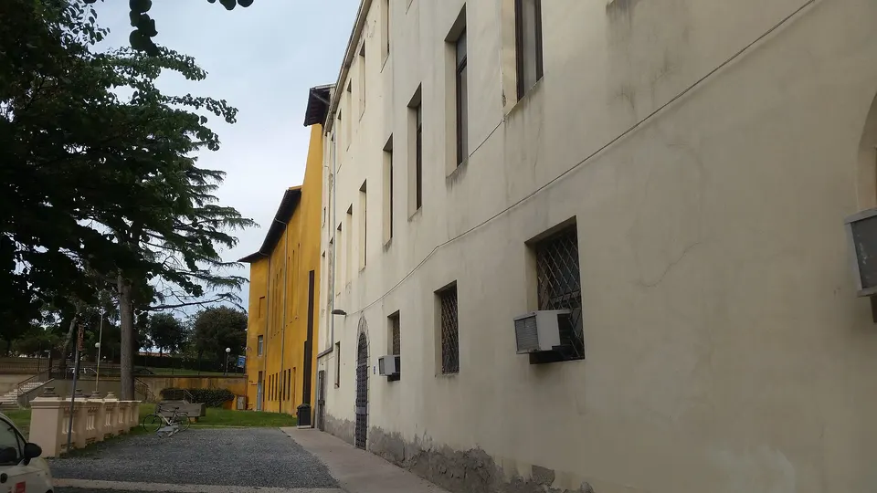 Former Misericordia hospital, now University, in Grosseto, Tuscany