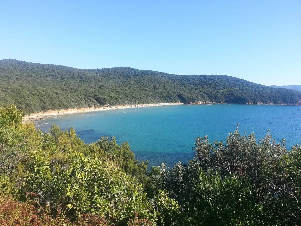 Cala Violina vista da Nord