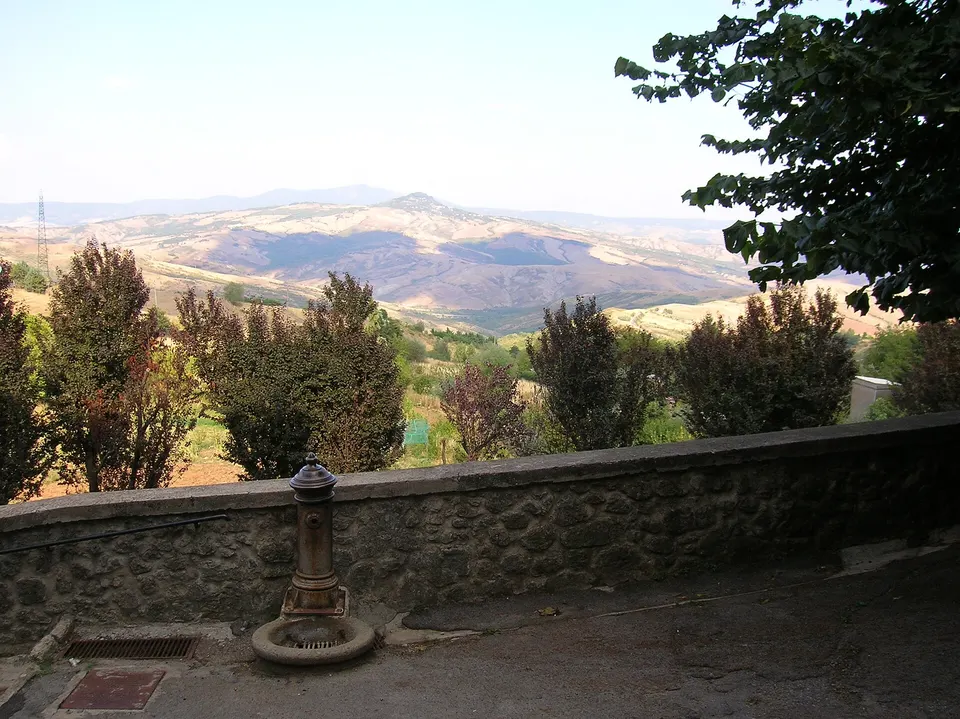 Abbadia San Salvatore, provincia di Siena, Toscana, Italia.
