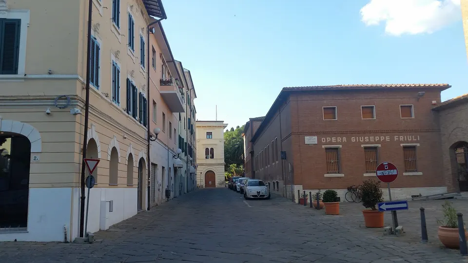 Via Andrea da Grosseto in Grosseto, Tuscany